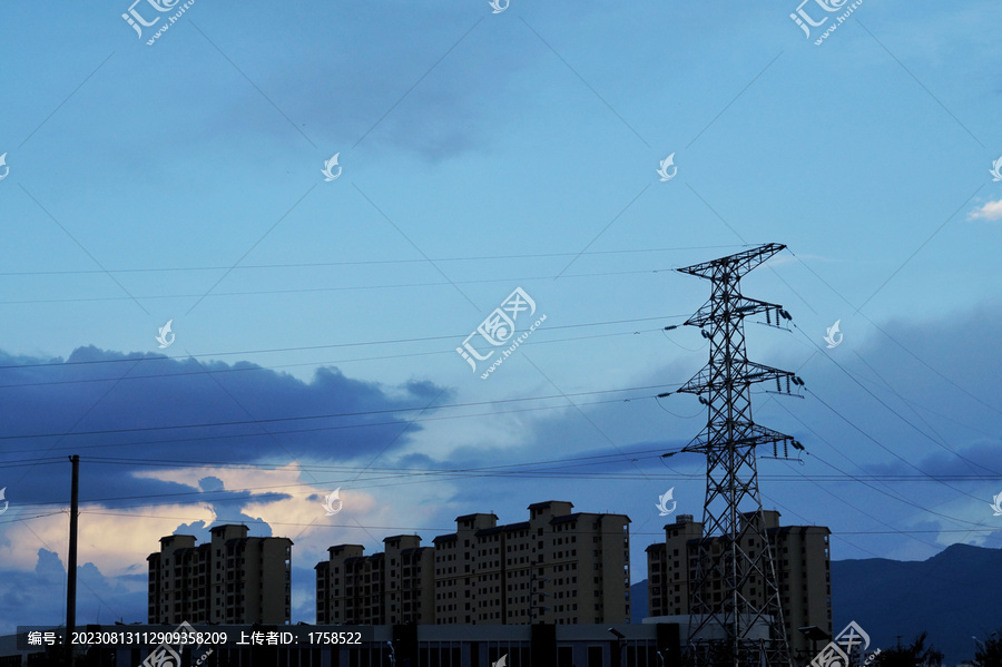 晚霞天空