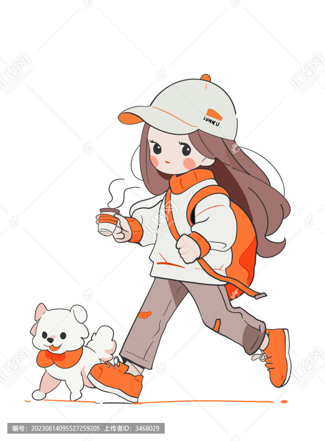 上班的女孩