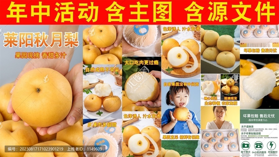 秋月梨詳情頁