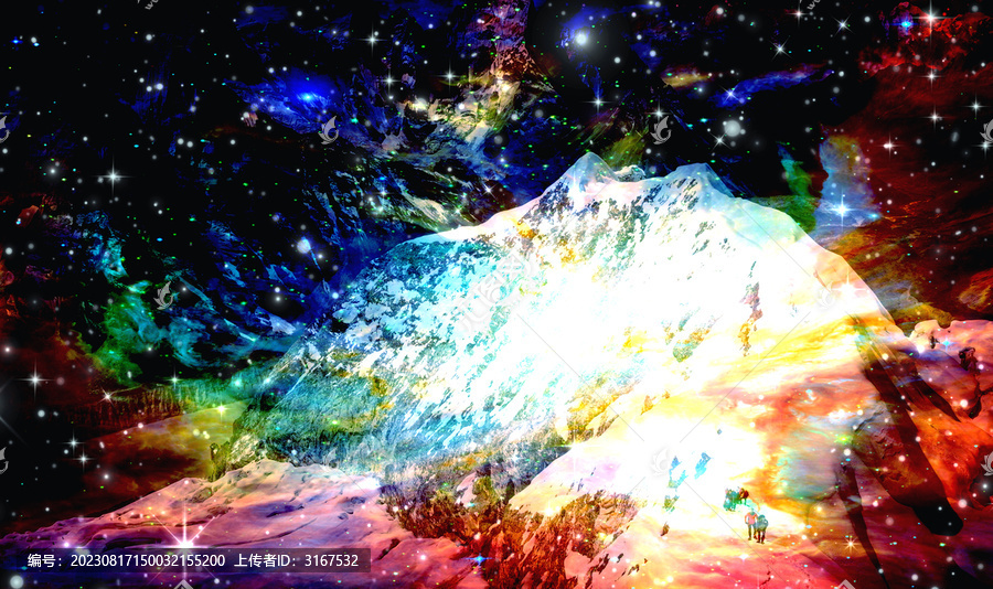 璀璨浪漫星空