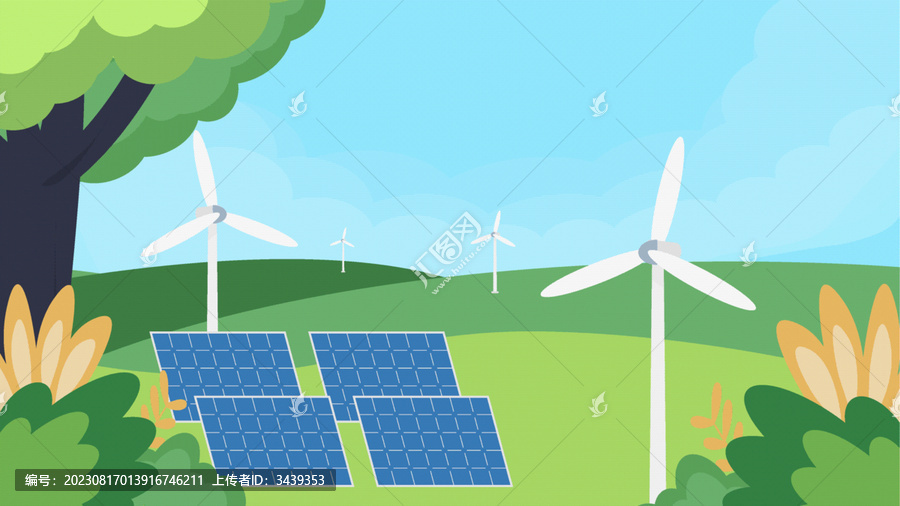 風力發(fā)電太陽能可再生能源