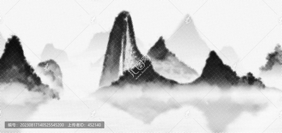 點狀山水激光鏤空