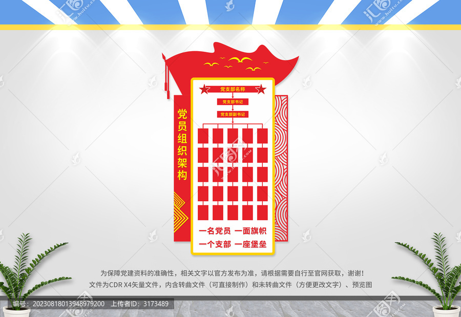 豎版黨員組織架構(gòu)圖