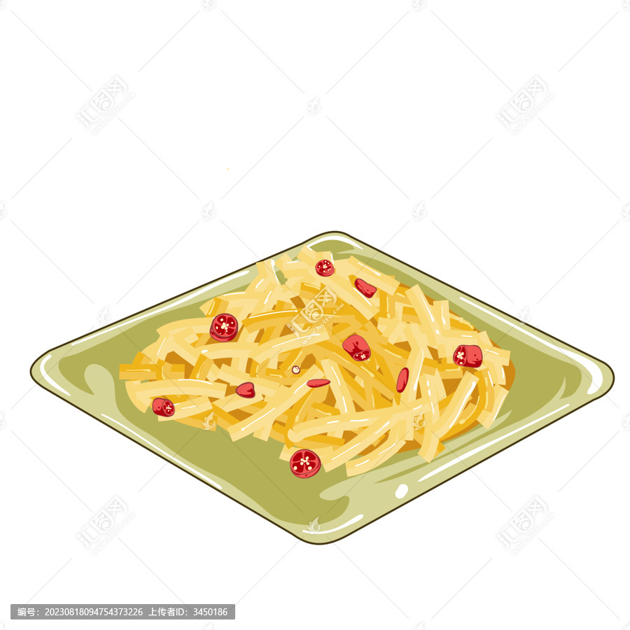 土豆絲炒菜