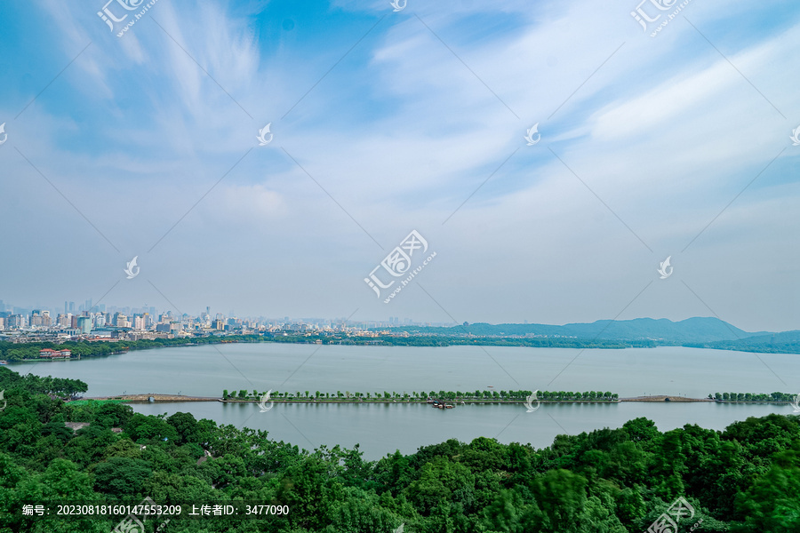 西湖全景