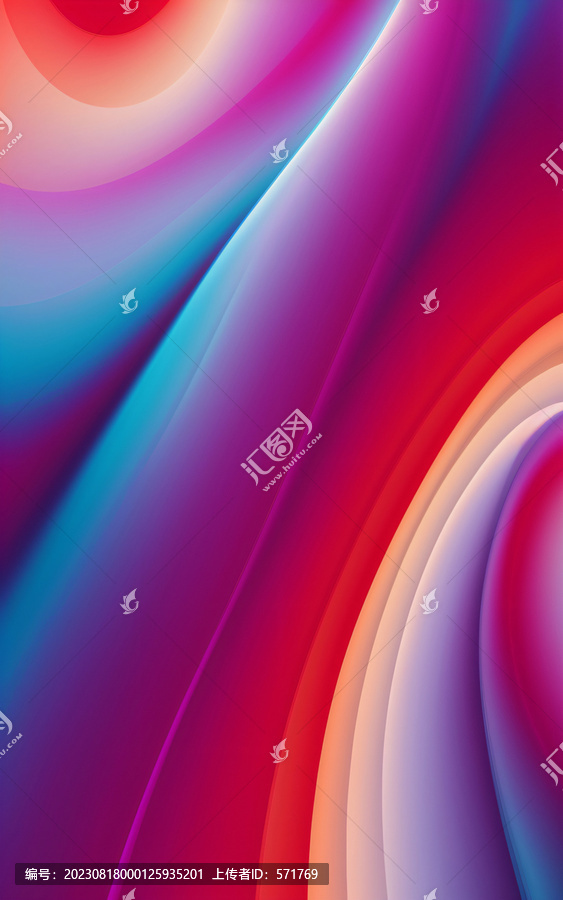彩虹色數(shù)碼印花