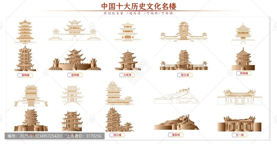 中国十大历史文化名楼