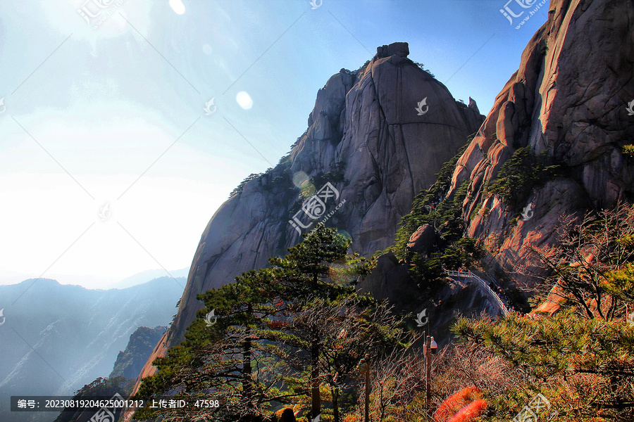 黄山山顶美景