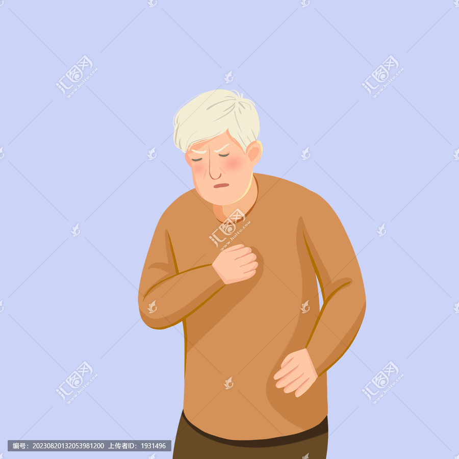 生病的老人