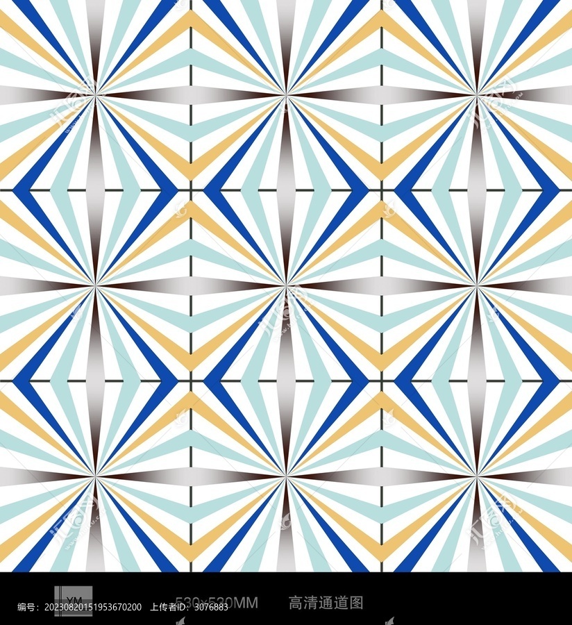 現代立體3D幾何背景裝飾墻紙