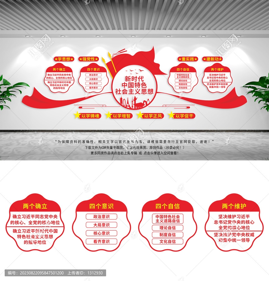 四個意識四個自信兩個維護