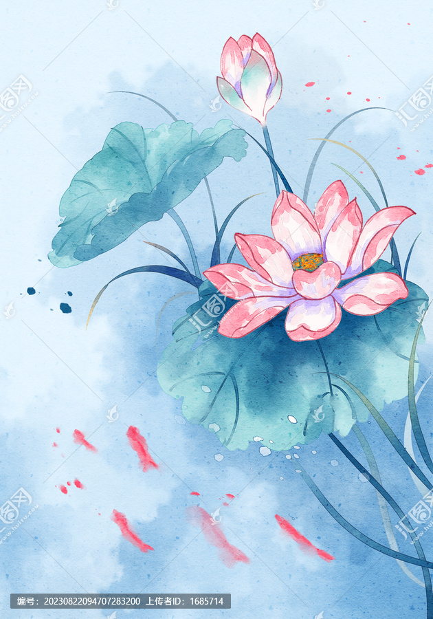 古風荷花
