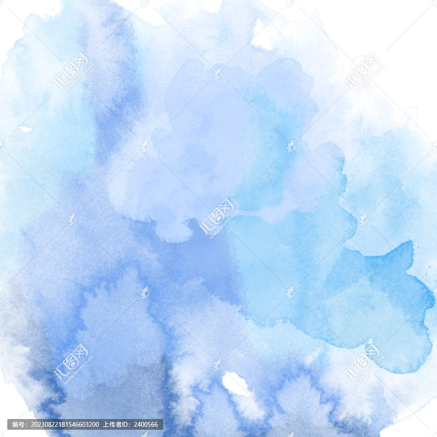 深藍色水彩背景
