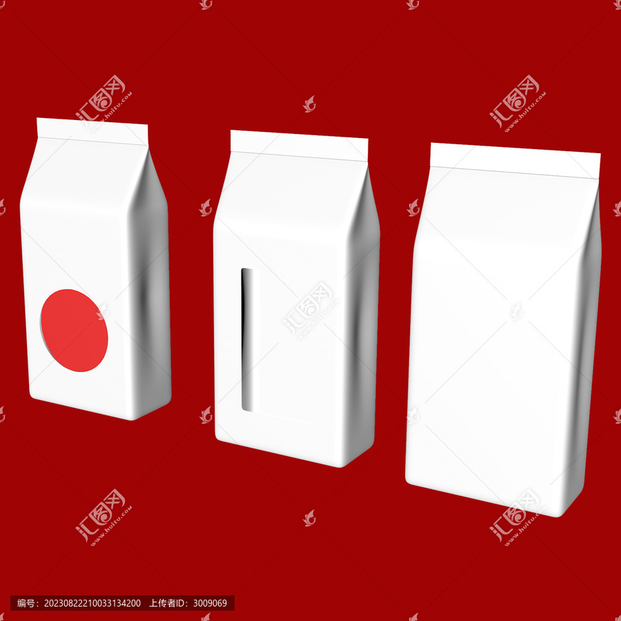紙袋子模型