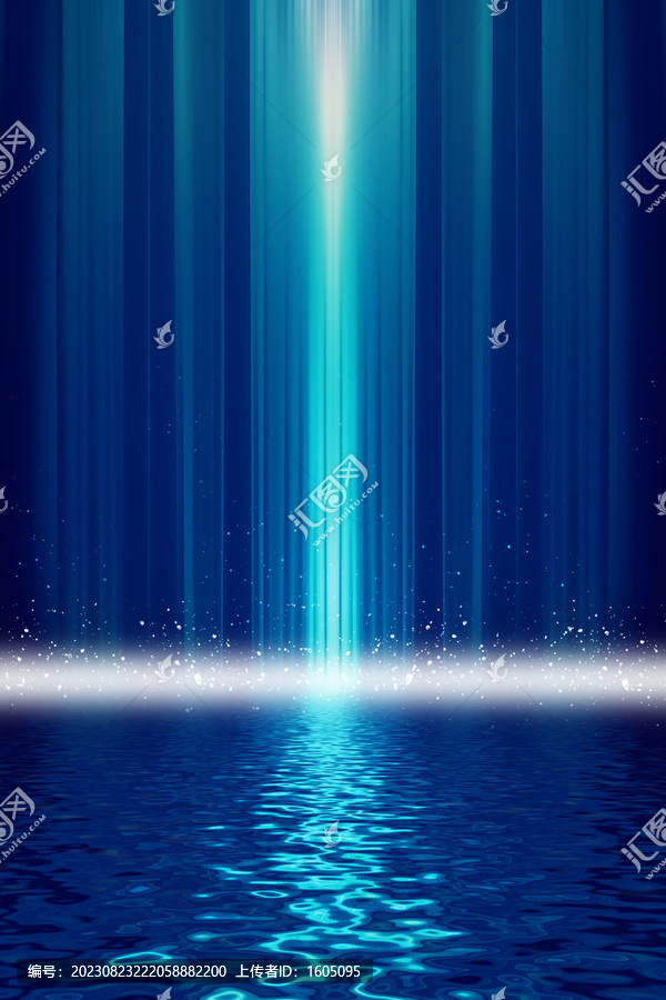 意境流水瀑布