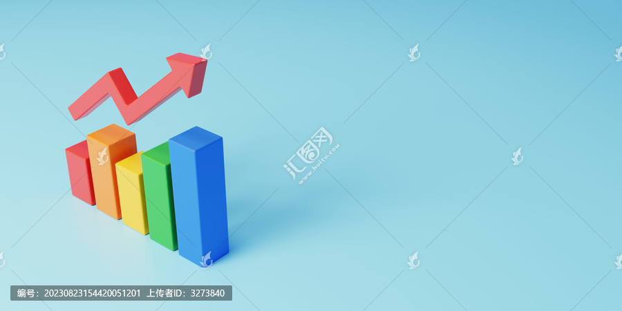 柱狀圖數(shù)據(jù)績效成果成績3D