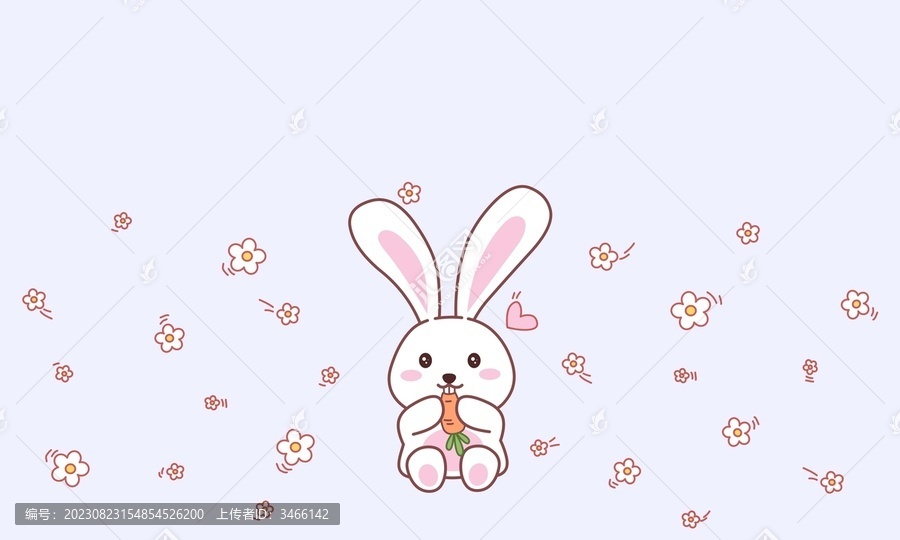 兔子啃胡蘿卜