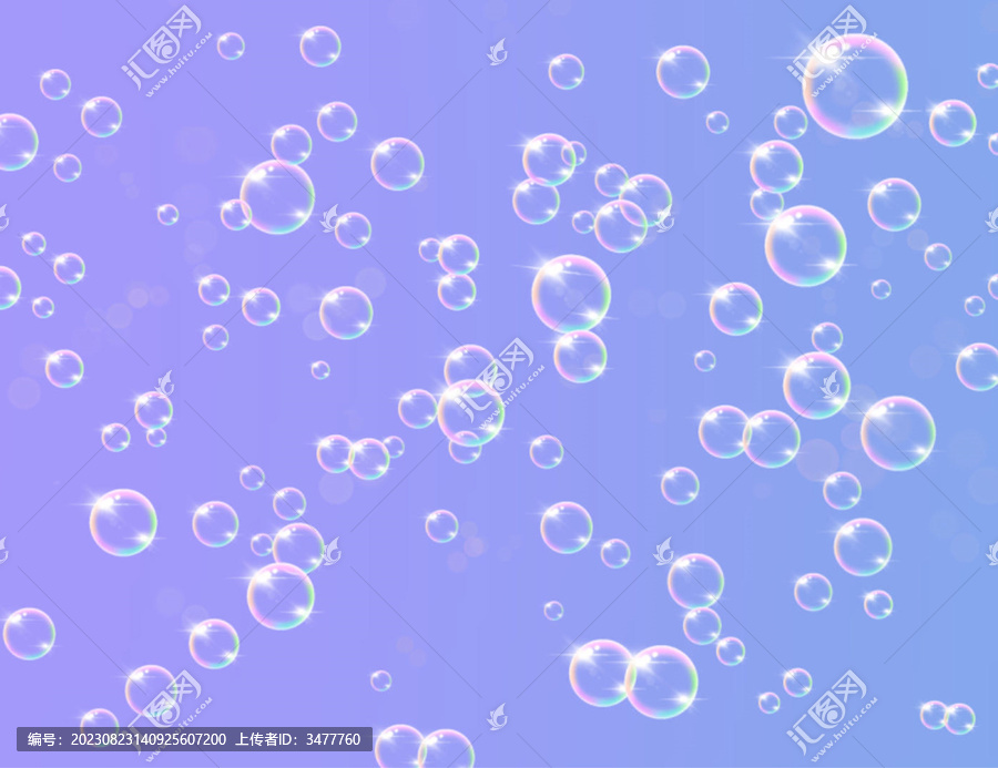 彩色氣泡