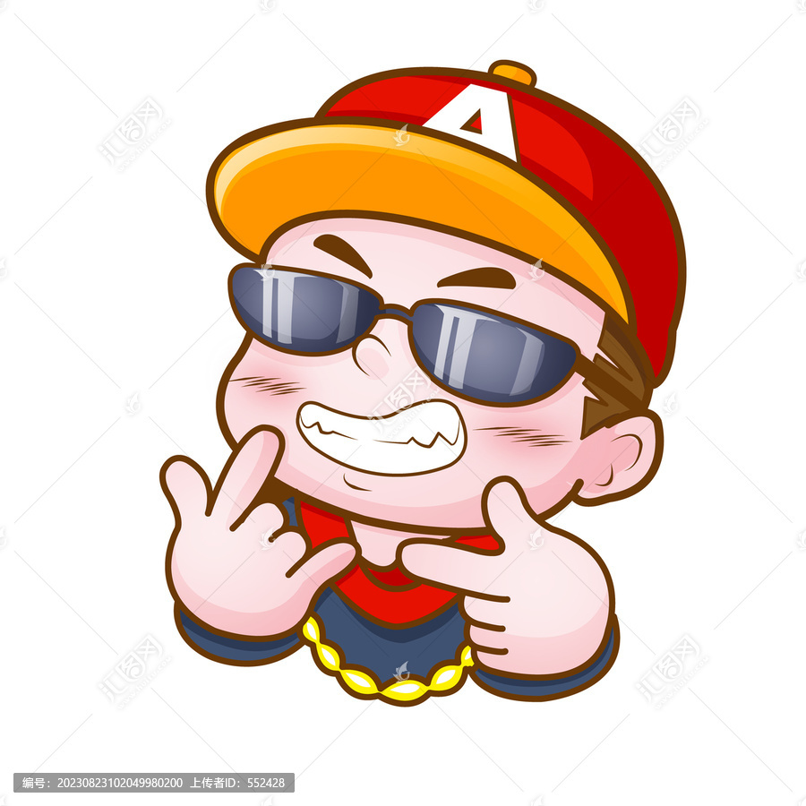 說唱歌手卡通