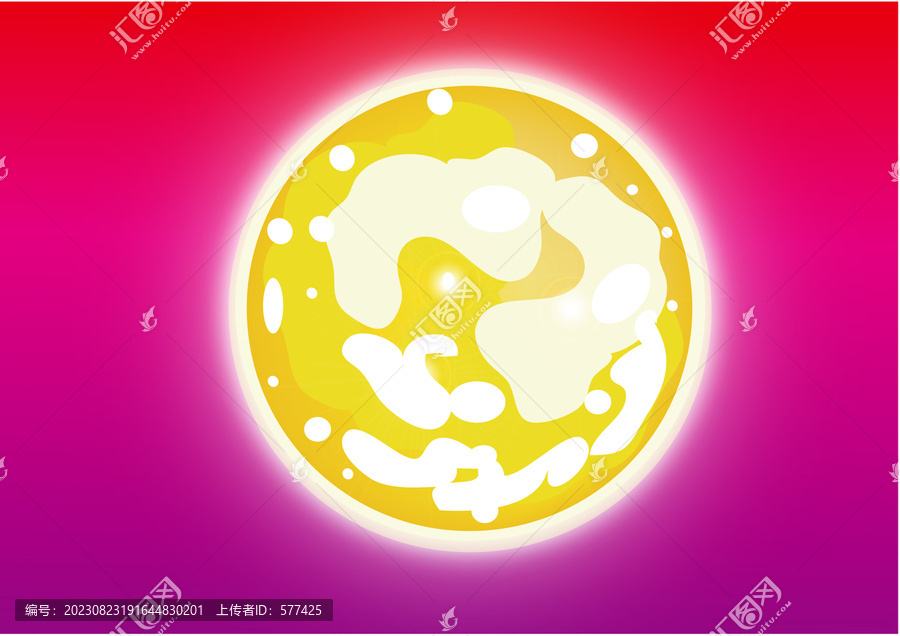 月亮鼠繪矢量圖