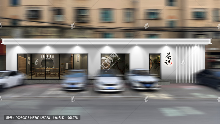 茶館門(mén)頭