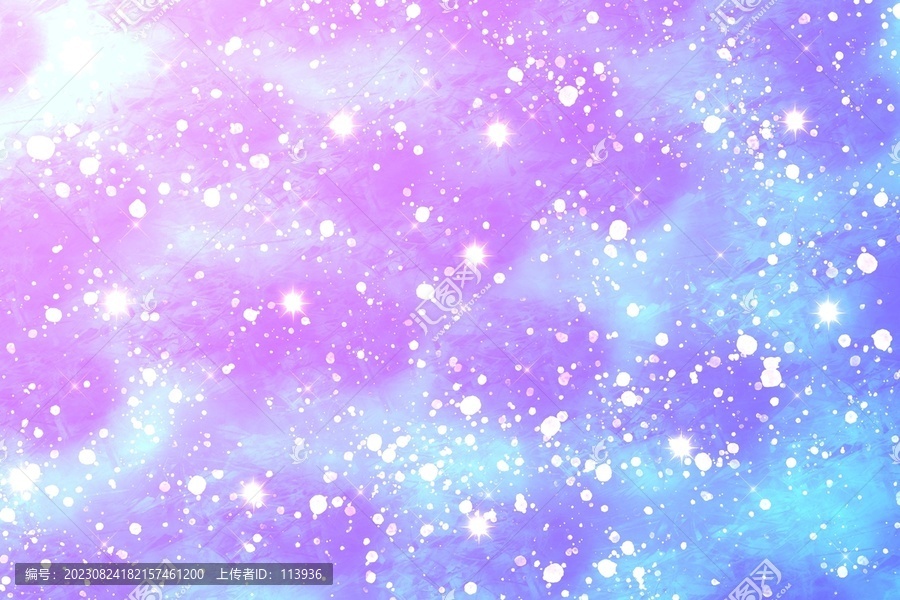 紫色星空背景