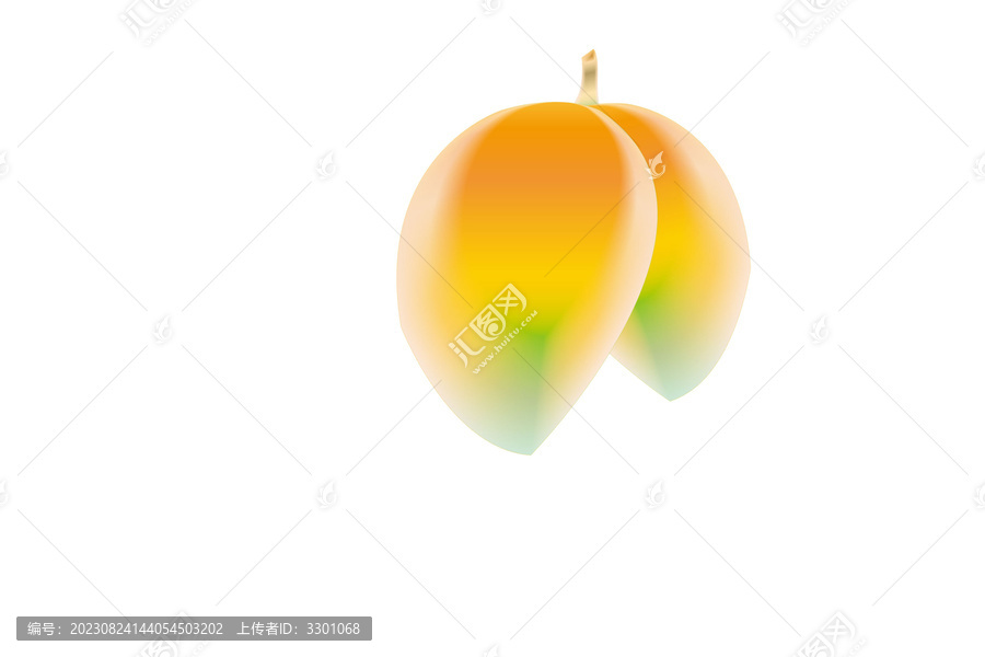 手繪芒果