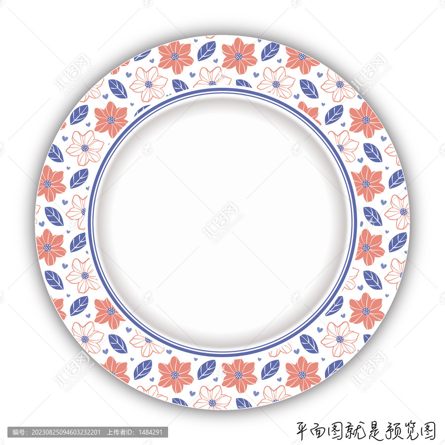餐具花面