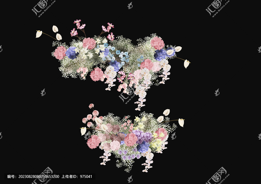 滿天星婚禮花藝