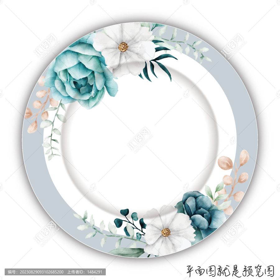 餐具花面