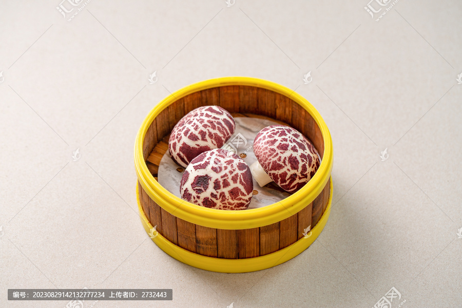 紫薯蘑菇包