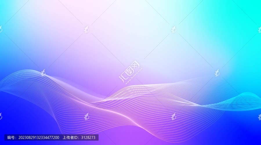 漸變曲線背景