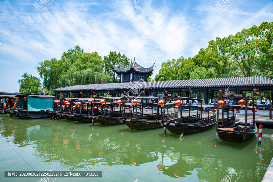 浙江嘉兴南湖公园景区景观