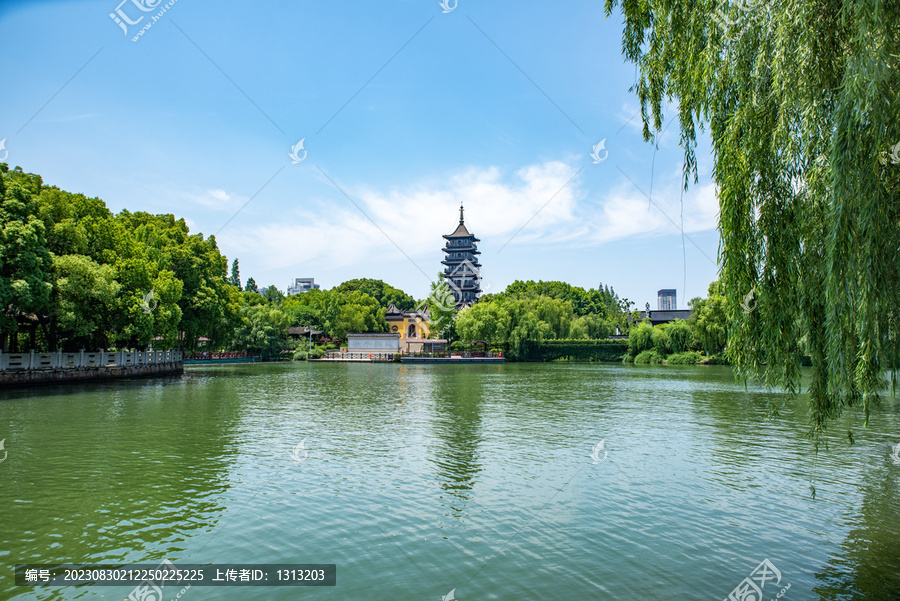 浙江嘉兴南湖公园景区景观