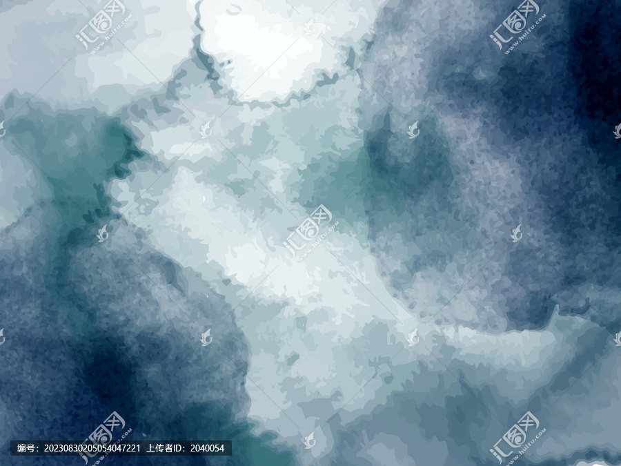 創(chuàng)意時尚現(xiàn)代水彩暈染
