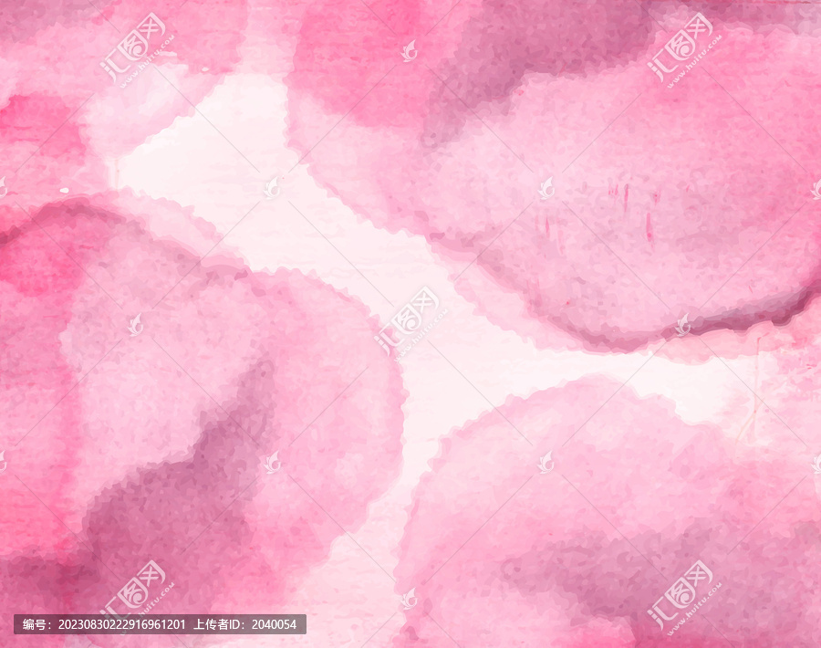 水彩筆觸水彩淡彩效果