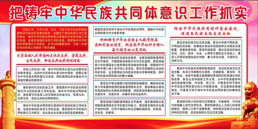 鑄牢中華民族共同體意識(shí)