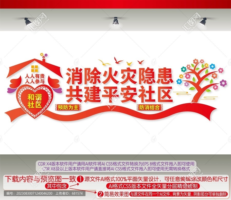 社區(qū)消防安全宣傳標(biāo)語