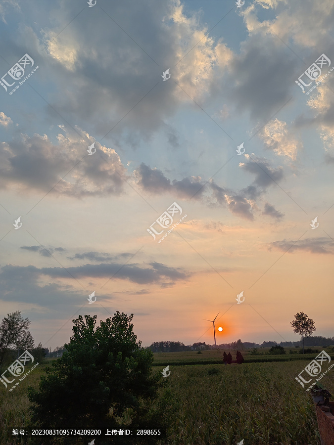 夕阳西下