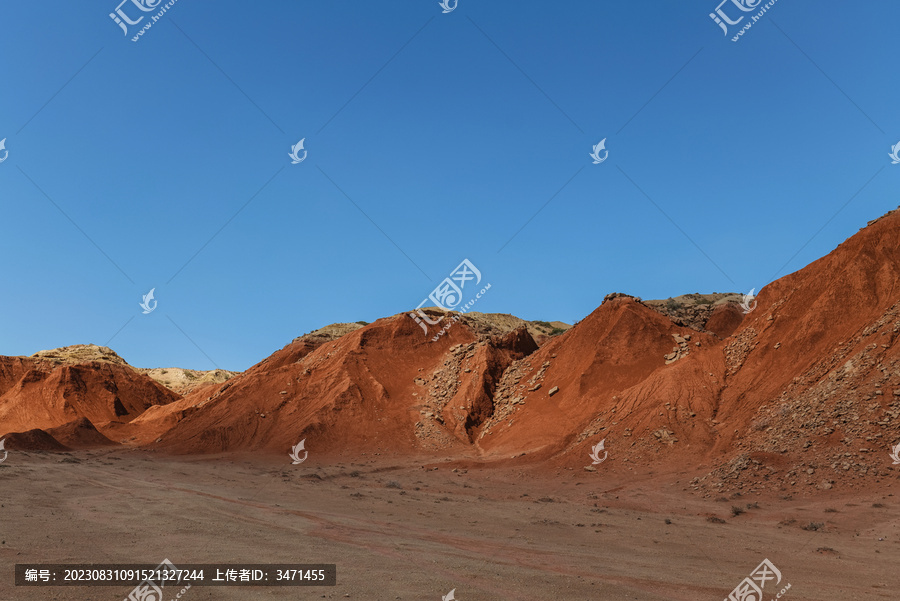 大红山火星地表