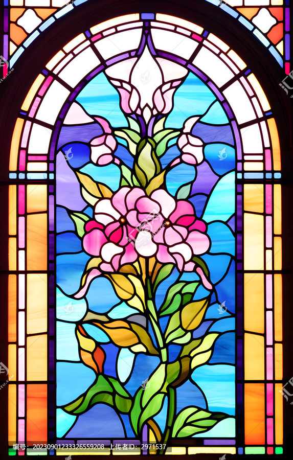 蒂凡尼教堂玻璃立体画