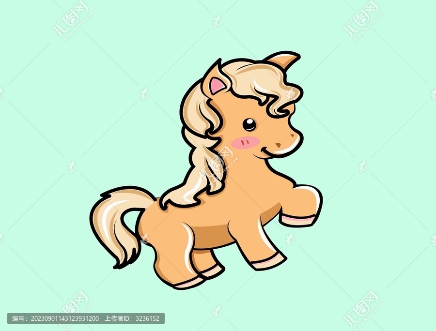 卡通小馬
