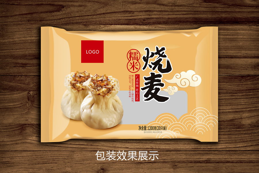 糯米燒麥包裝設(shè)計