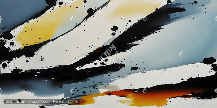 抽象藝術(shù)無框畫