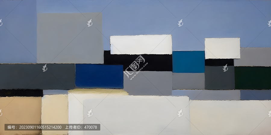 抽象畫色塊