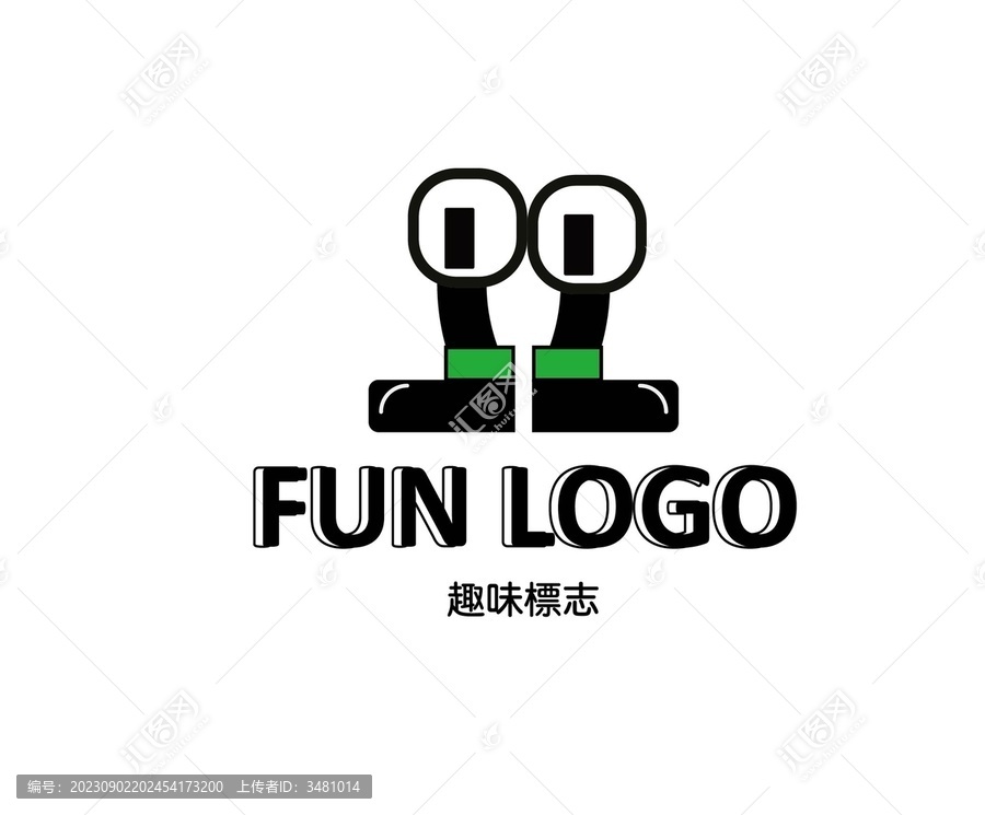 趣味卡通logo