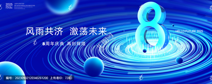 8周年