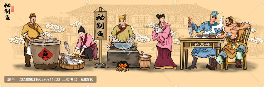 傳統(tǒng)秘制魚