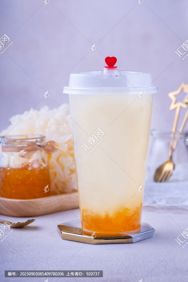 蜂蜜银耳柚子茶