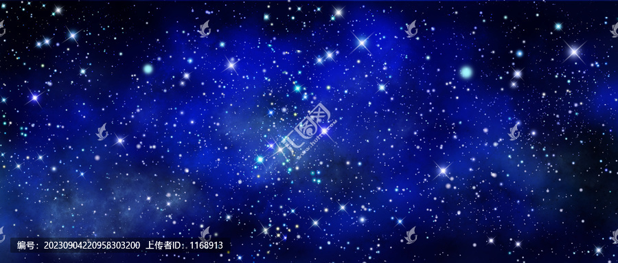巨幅星空裝飾畫